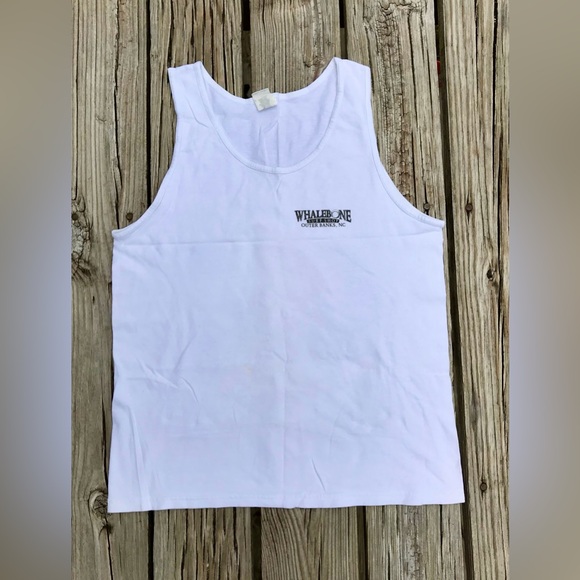 Mens M WHALEBONE Surf Shop Back Graphic Mermaid Muscle Tank Top Tee Tshirt Surf - Picture 3 of 7